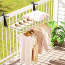 Portable Clothes Drying Rack Aluminum Towel Rack with Adjustable and Foldable Brackets