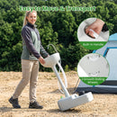 Portable Camping Sink with 4.5 Gallon Tank and Foot Pump