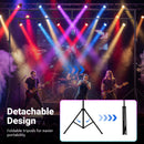 Portable Lighting Truss System Height Adjustable DJ Light Stand with 2 Folding Tripods