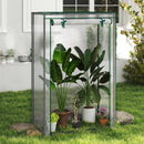 Portable Mini Greenhouse with Roll-Up Zippered Door