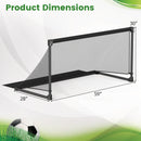 Portable POP Up Toddler Soccer Net with Metal Frame
