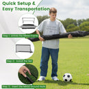 Portable POP Up Toddler Soccer Net with Metal Frame