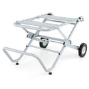 Portable Table Saw Stand with Rolling Wheels - Foldable