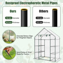 Portable Walk-in Greenhouse with 3 Tiers and 6 Shelves