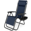 Zero Gravity Recliner Chair with Cup Holder and Pillow