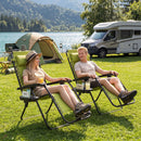 Zero Gravity Recliner Chair with Cup Holder and Pillow