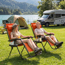 Zero Gravity Recliner Chair with Cup Holder and Pillow