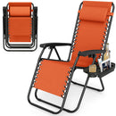 Zero Gravity Recliner Chair with Cup Holder and Pillow