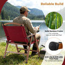 Portable and Lightweight Folding Camping Chair for Patio Picnic Leisure Fishing Travel Beach