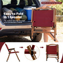 Portable and Lightweight Folding Camping Chair for Patio Picnic Leisure Fishing Travel Beach