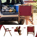 Portable and Lightweight Folding Camping Chair for Patio Picnic Leisure Fishing Travel Beach