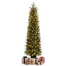 Pre-Lit Potted Christmas Tree with Warm White LED Lights