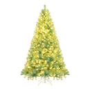 Pre-Lit Tinsel Christmas Tree Artificial Xmas Tree Home Office Party Seasonal Holiday Decoration