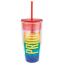 Pride LGBTQ Travel Tumbler | 22 oz | Double-Wall Acrylic