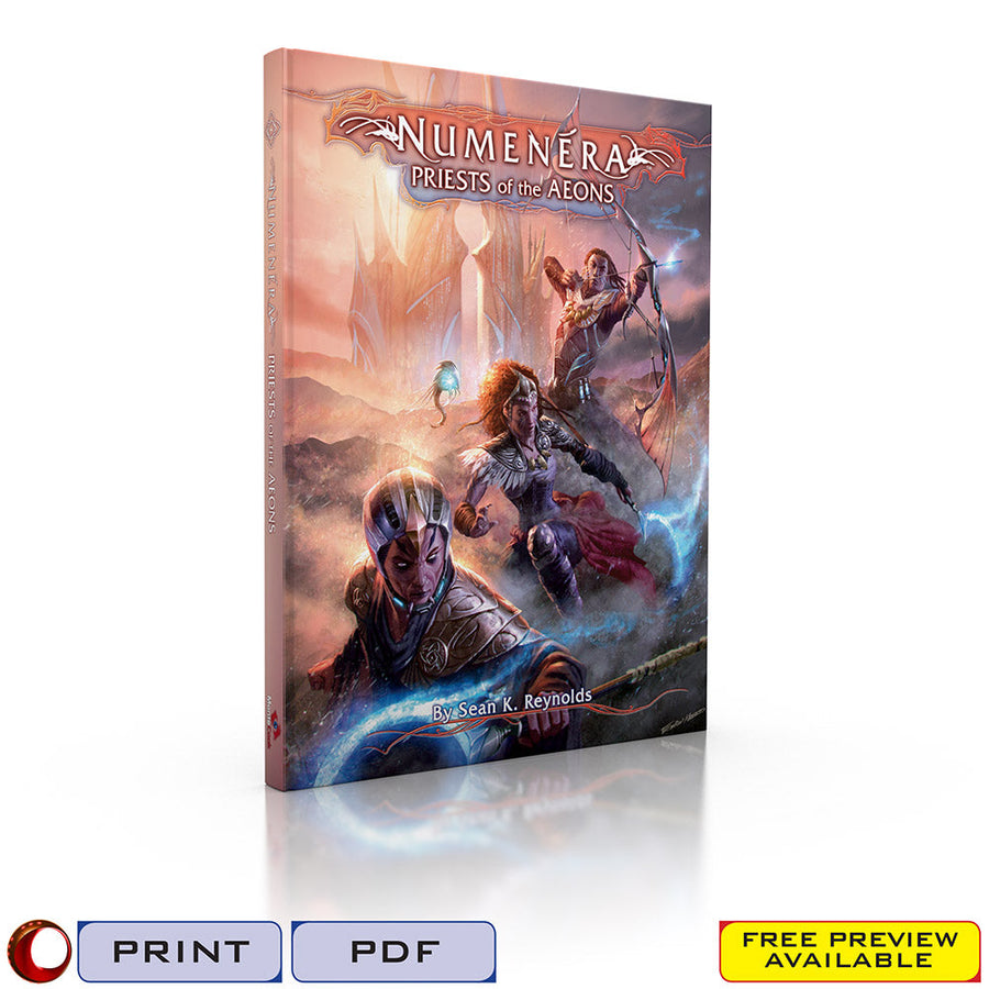 Numenera RPG: Priests of the Aeons