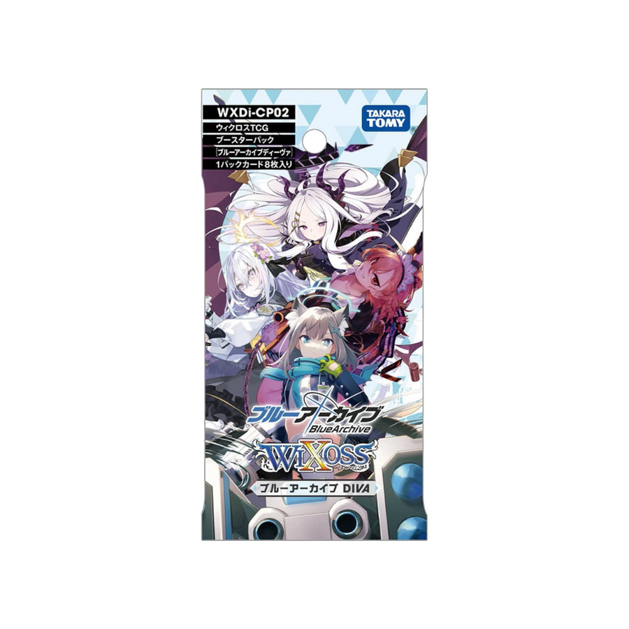WIXOSS: Blue Archive DIVA Booster Pack (8 Cards) [English Version]