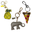 Puffy Keychains | Lobster Clasp Graphic Keytag or Handbag Charm