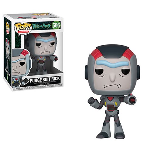 Funko POP! Rick and Morty: S6 - Purge Suit Rick Vinyl Figure #566