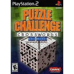 Puzzle Challenge Crosswords And More - PlayStation 2 (LOOSE)