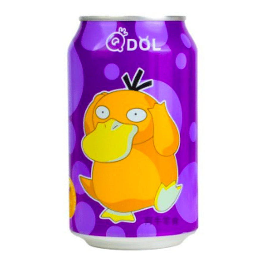 QDol Grape Sparkling Water Psyduck (330ml)(China)