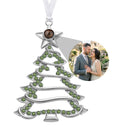 Personalized Photo Projection Christmas Tree Ornament