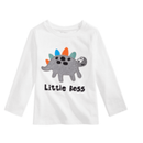 First Impressions Boys Long Sleeve Print T-Shirt