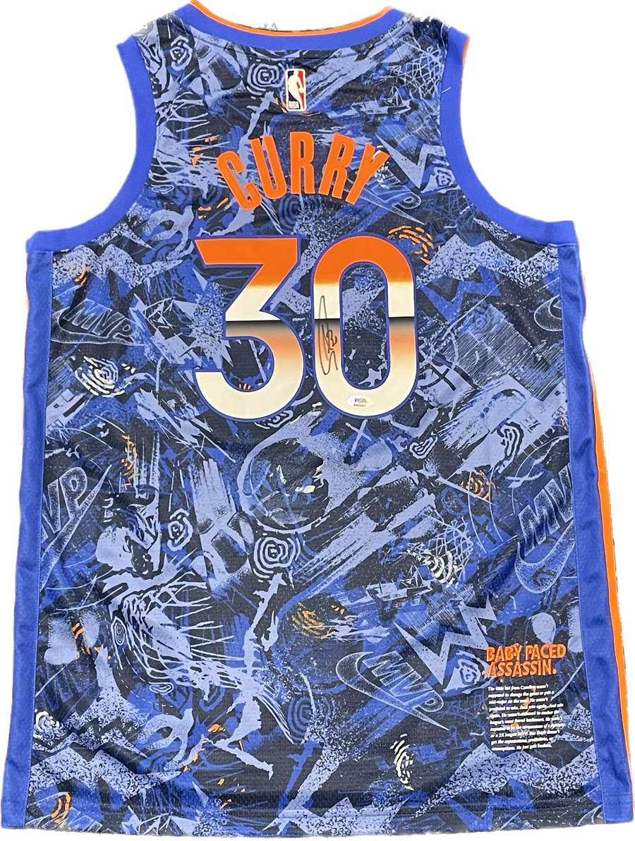 Stephen Curry signed jersey PSA/DNA Golden State Warriors Autographed All Star