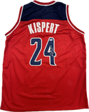 Corey Kispert signed Jersey PSA/DNA Wizards autographed