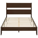 Queen Bed Frame with Headboard and Solid Wood Legs