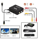 RCA AV to HDMI Converter Composite CVBS Video Adapter