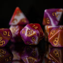 Retro Acrylic Dice Set