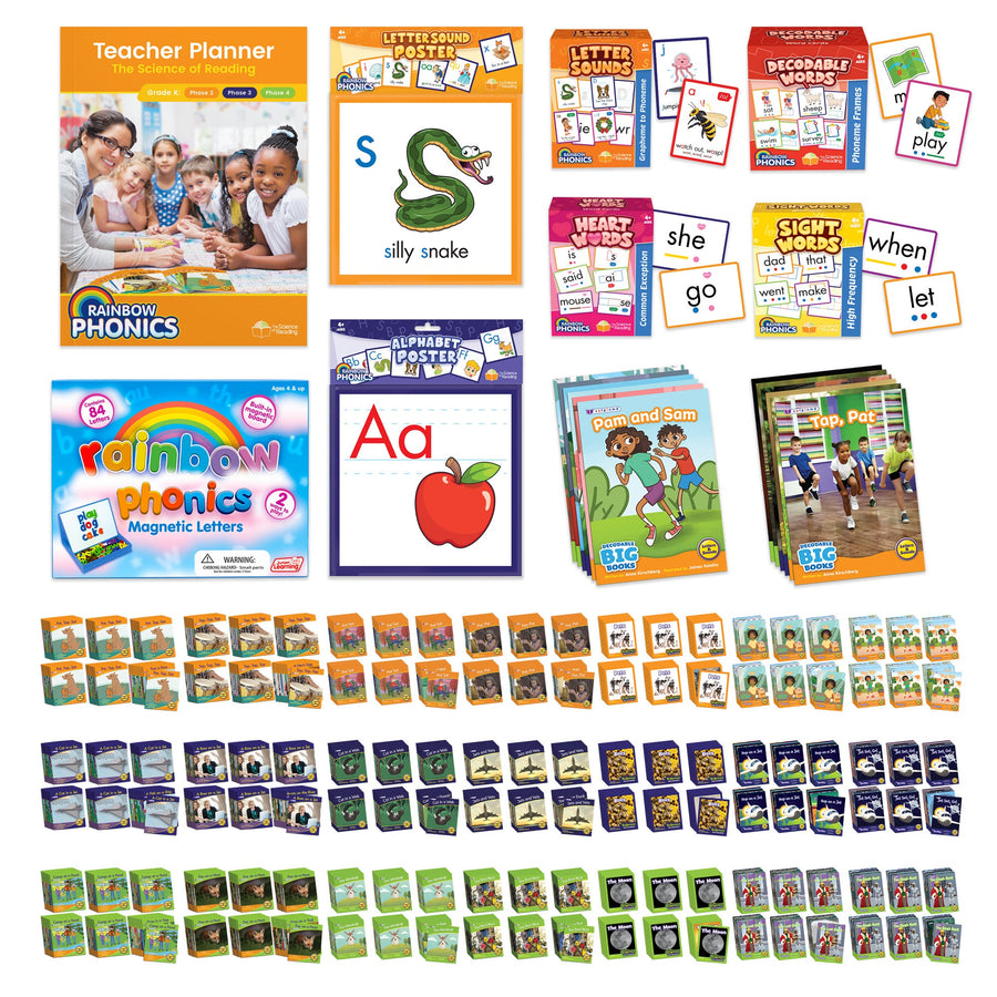Rainbow Phonics Classroom Kit K