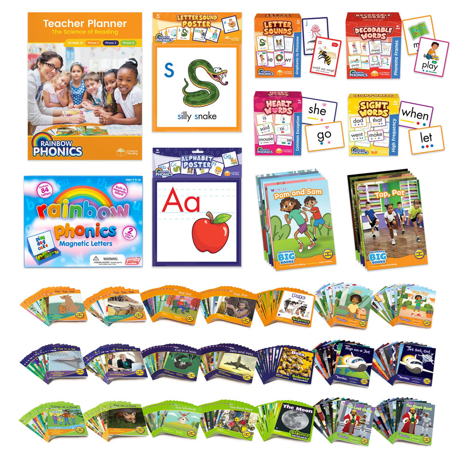 Rainbow Phonics Single Kit K