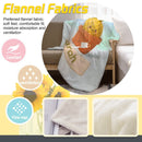 Personalized Kawaii Pineapple Blanket | Custom Name | Cute Potted Fruit Mint Blue Fleece Throw Gift