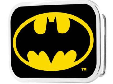 Batman Framed FCG Black/Yellow - Black Rock Star Buckle