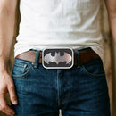 Batman Framed Reverse Brushed Silver - Chrome Rock Star Buckle