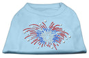 Pet Dog & Cat Shirt Rhinestone, "Fireworks"