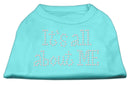 Pet Dog & Cat Shirt Rhinestone,"It's All About Me"
