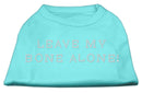 Pet Dog & Cat Shirt Rhinestone, "Leave My Bone Alone!"