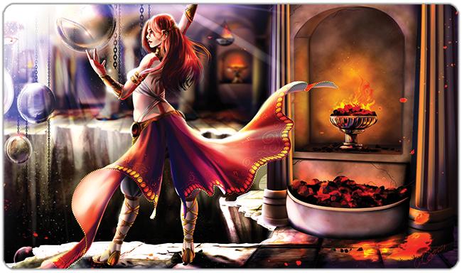 Scarlet Playmat