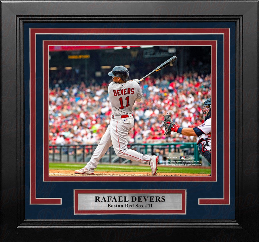 Rafael Devers in Action Boston Red Sox 8