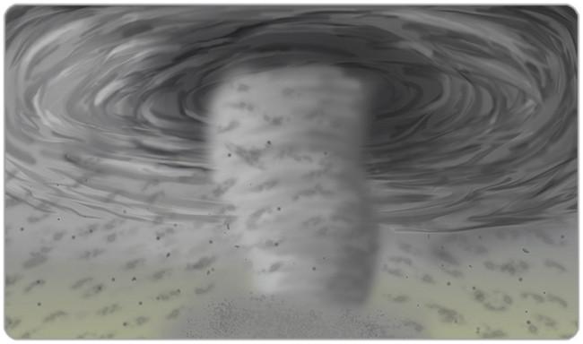 Violent Winds Playmat
