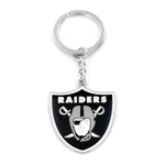 Las Vegas Raiders Metal Logo Keychain