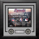Las Vegas Raiders Silver Custom NFL Football 16x20 Picture Frame Kit