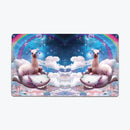 Llama Axolotl Adventure Playmat