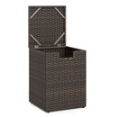 Rattan Propane Tank Cover Patio Hideaway Tank Side Table