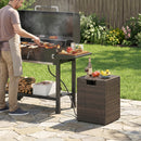 Rattan Propane Tank Cover Patio Hideaway Tank Side Table