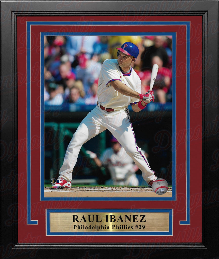 Raul Ibanez in Action Philadelphia Phillies 8