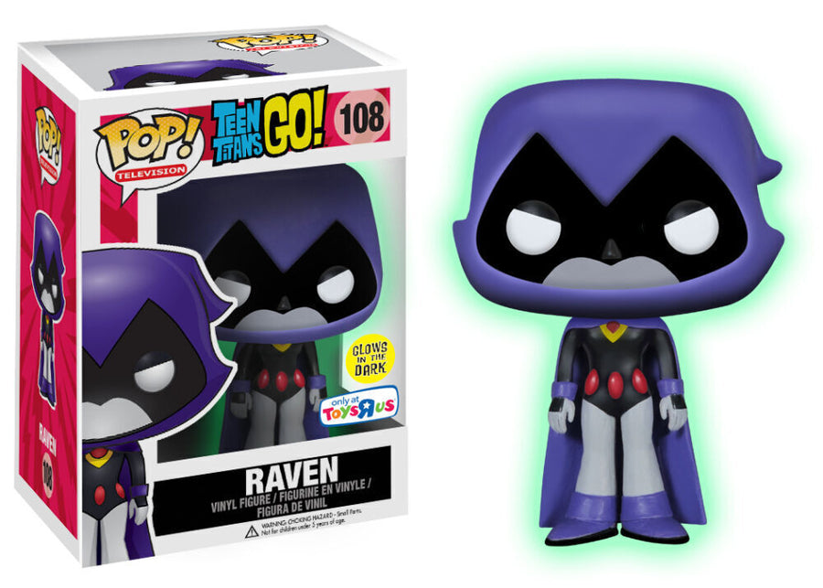 Funko Pop Television: Teen Titans - Purple Raven Glow in the Dark #108