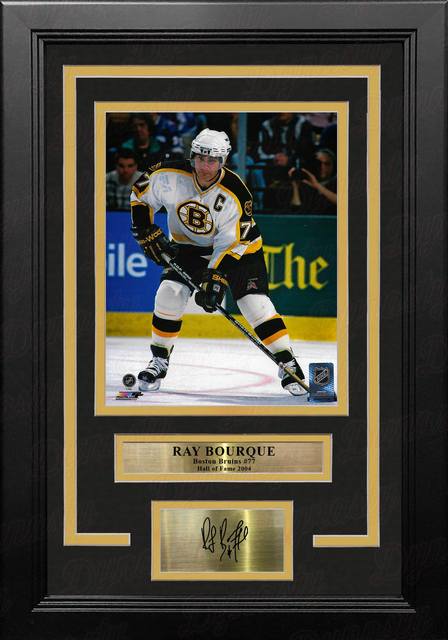 Ray Bourque in White Boston Bruins 8